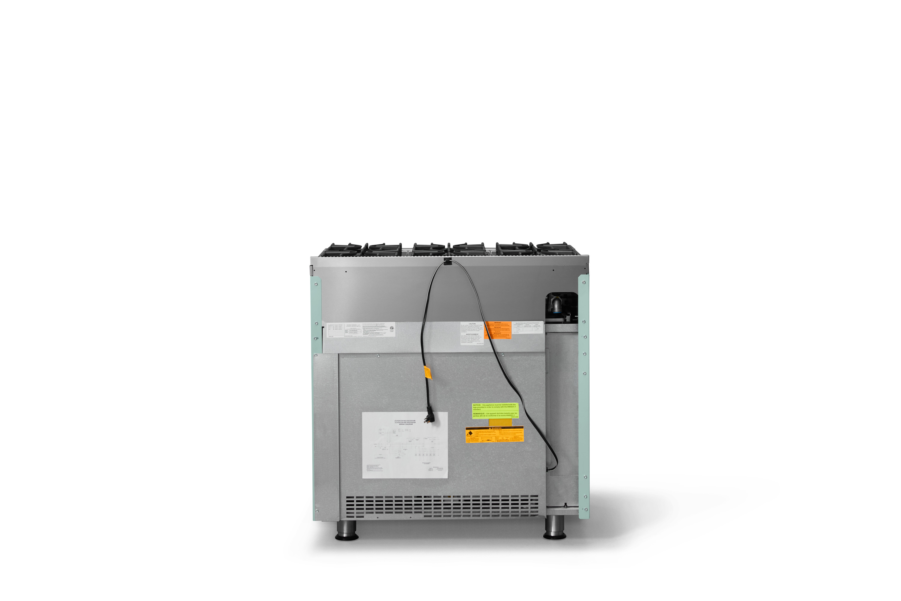 36"W. Open Burner Gas Range VGIC53626BSPLP