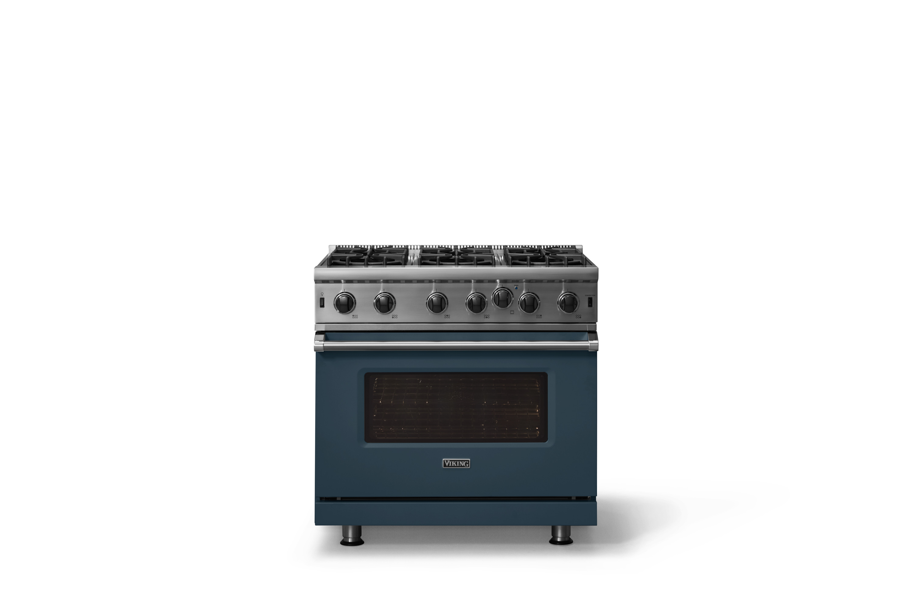 36"W. Open Burner Gas Range VGIC53626BSQ