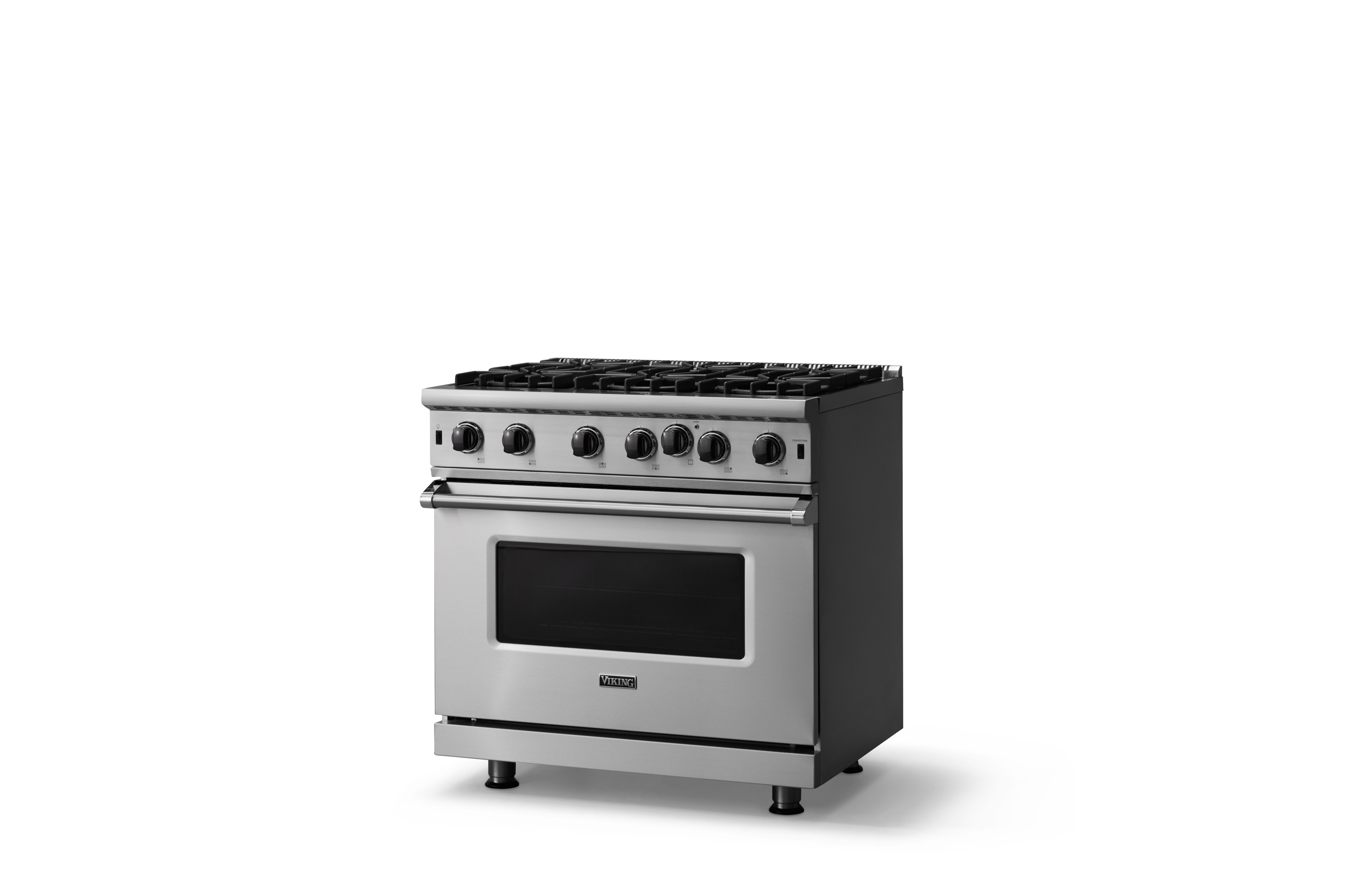 36"W. Open Burner Gas Range VGIC53626BSS