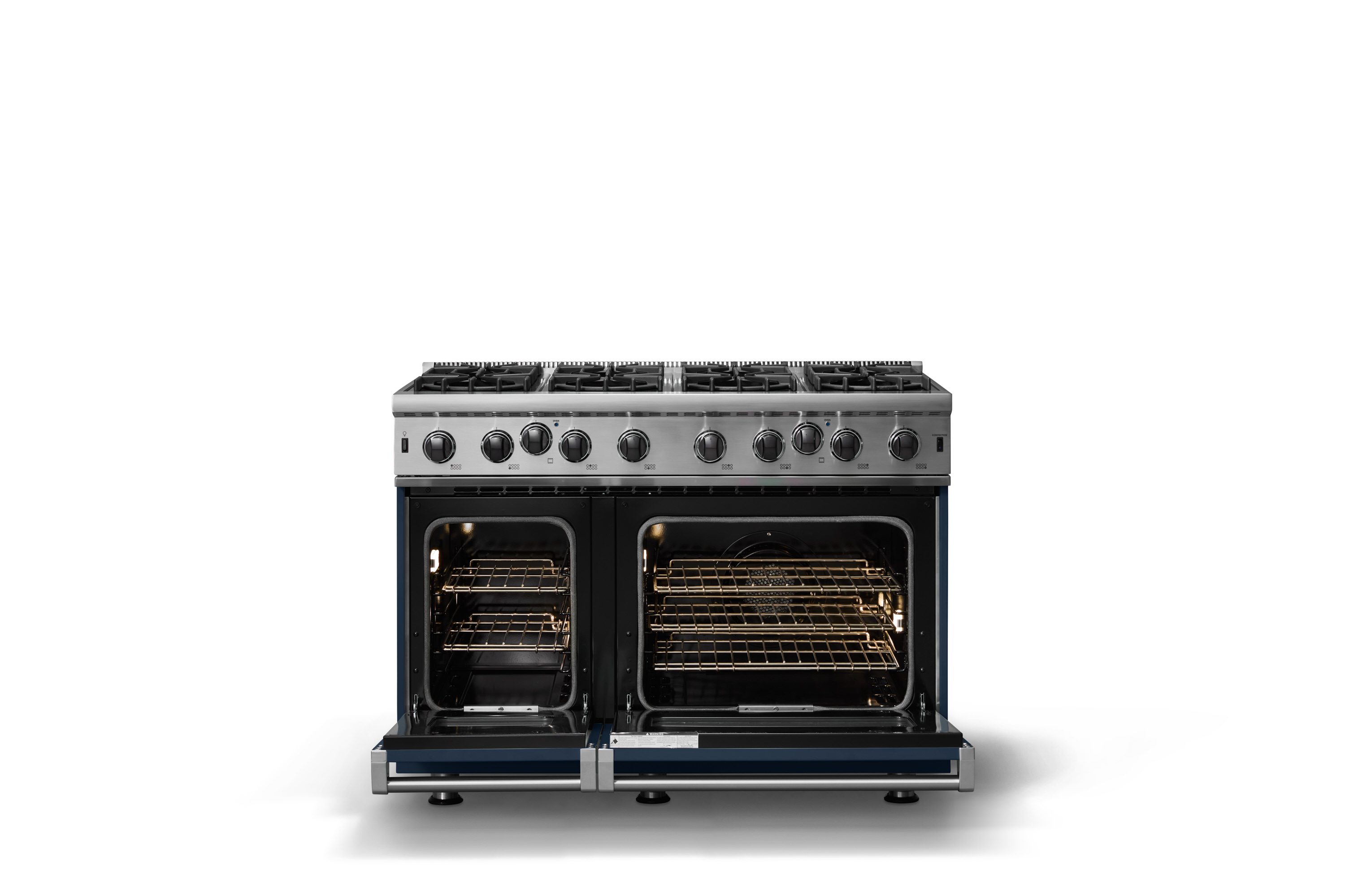48"W. Open Burner Gas Range VGIC54828BSB