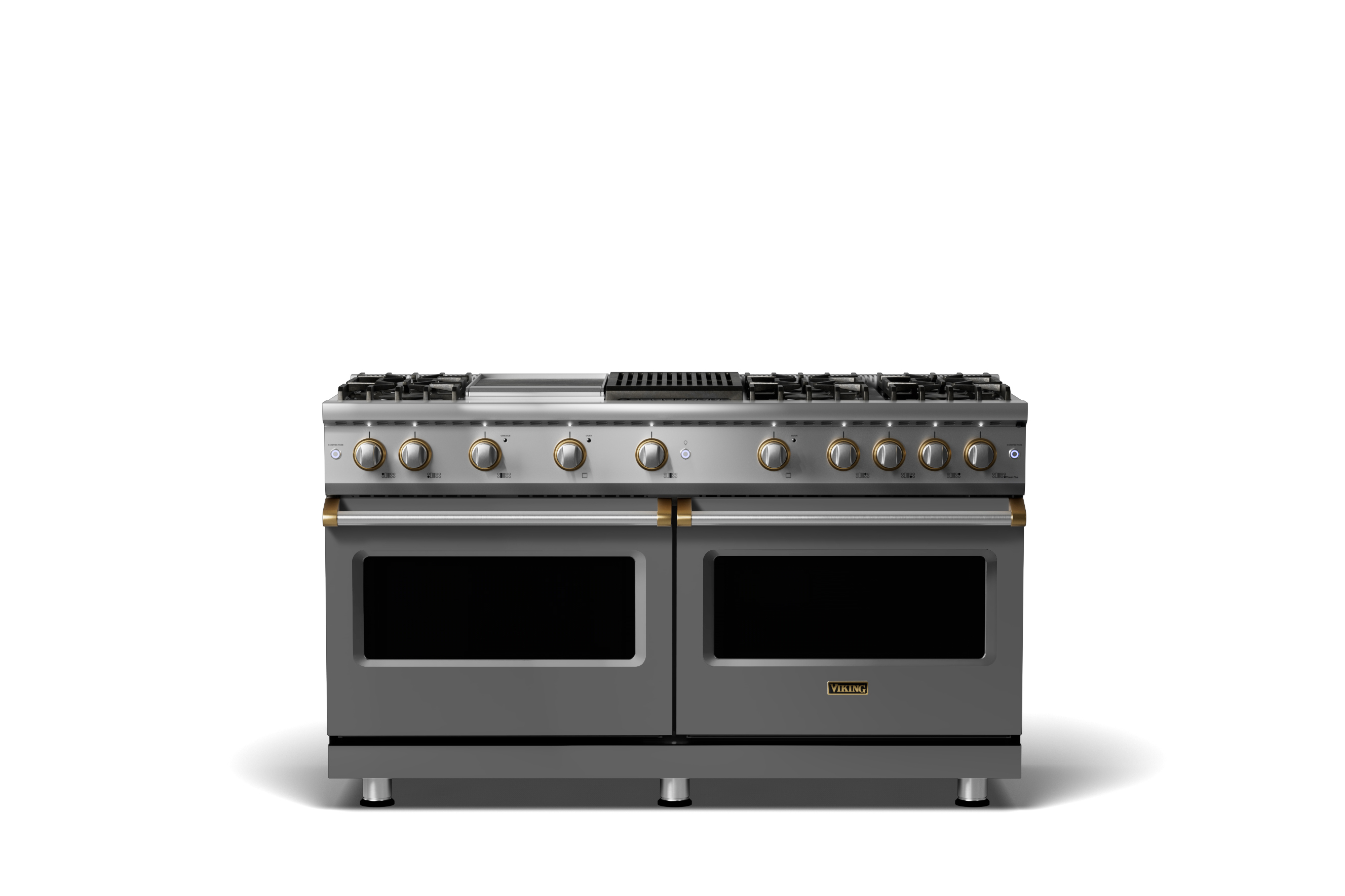 60"W. Sealed Burner Gas Range VGR5606GQDGBBLP