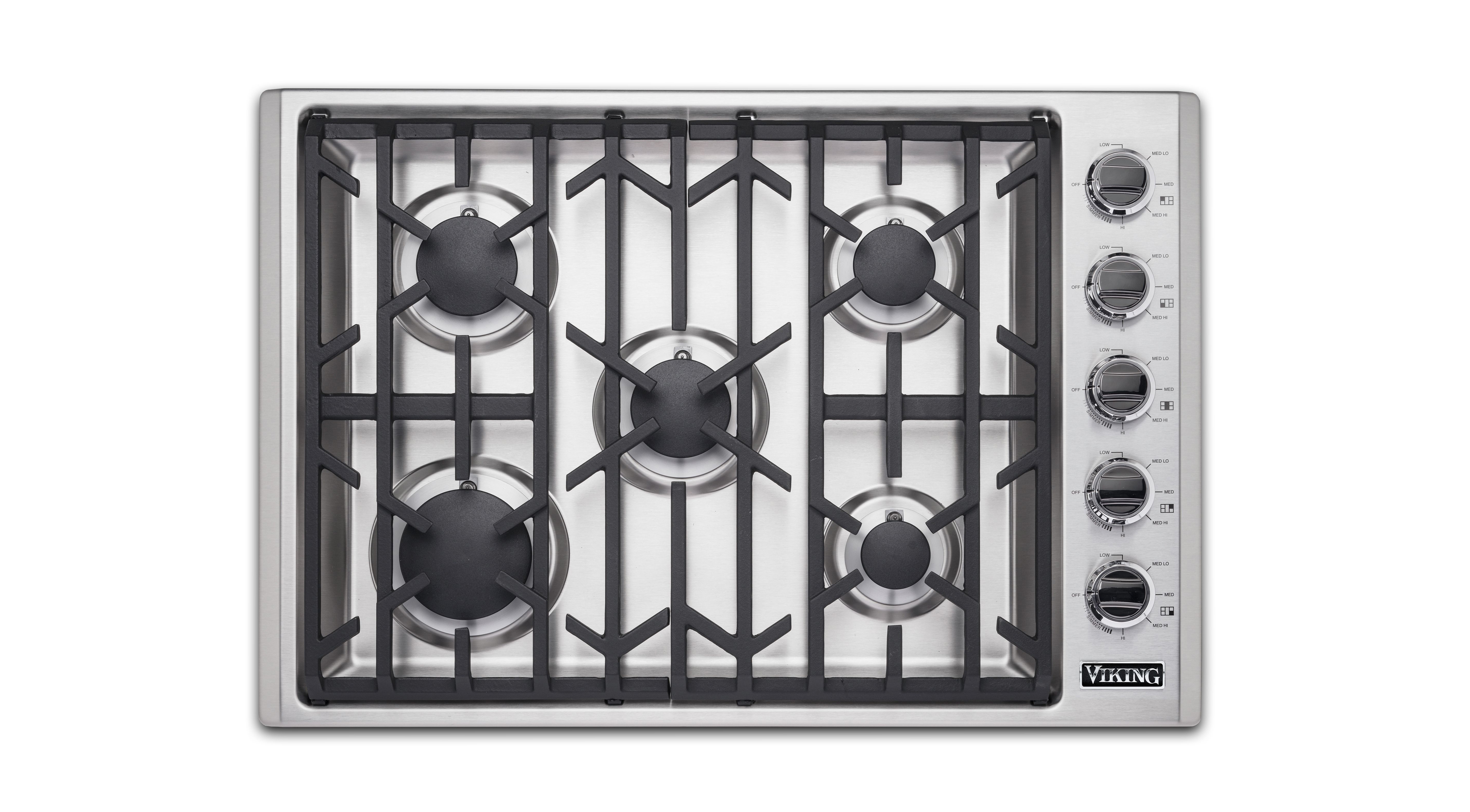 30"W. Gas Cooktop VGSU53015BSS