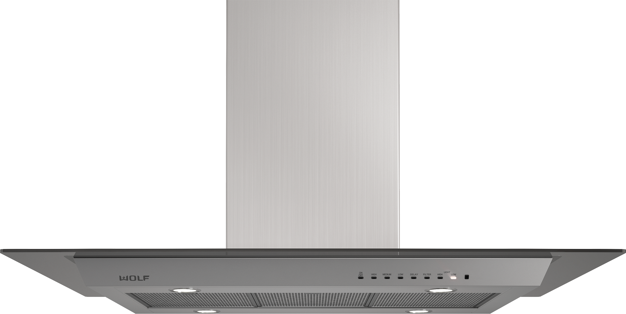 45" Cooktop Island Hood - Glass VI45G