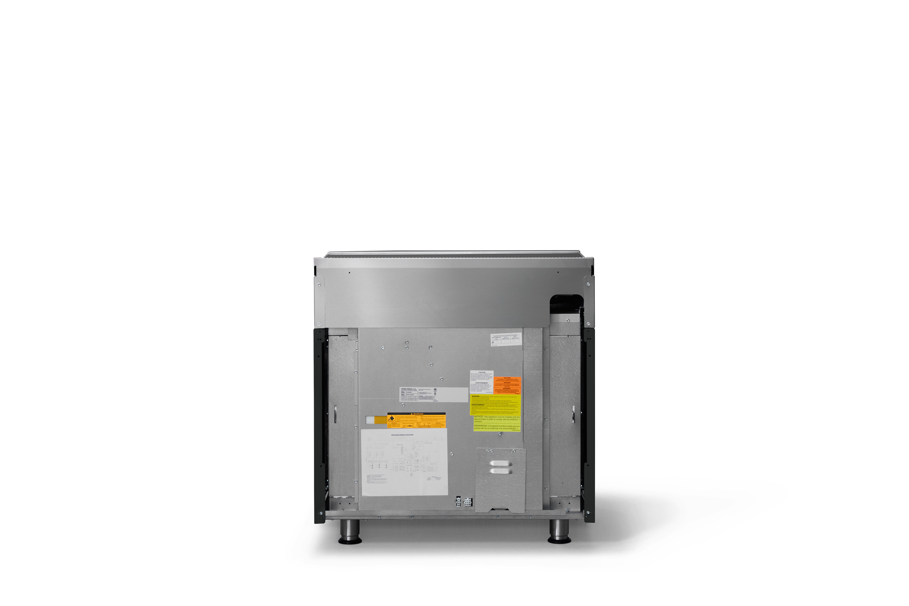 36"W. Induction Range VIR53626BAN