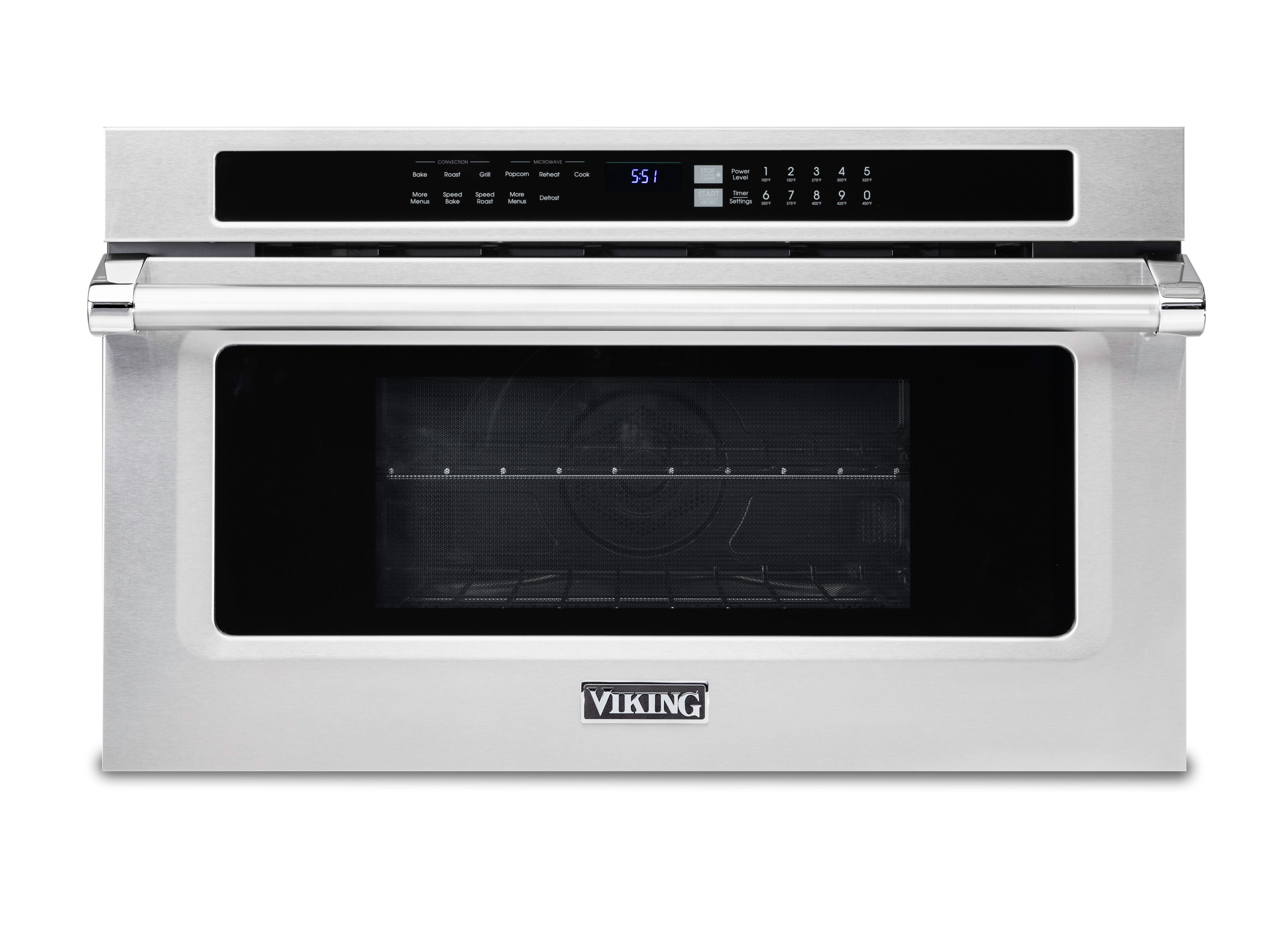 30"W. Drop Down Door Convection/Speed Microwave Oven VMDD5306SS