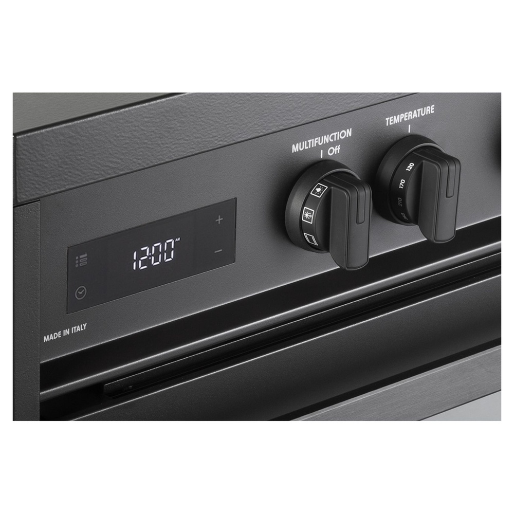 36 inch Ultima Midnight Collection Freestanding Induction Range with 5 Elements, 5 cu. ft. Oven Capacity, Touch Control Clock VMFSIE365EE