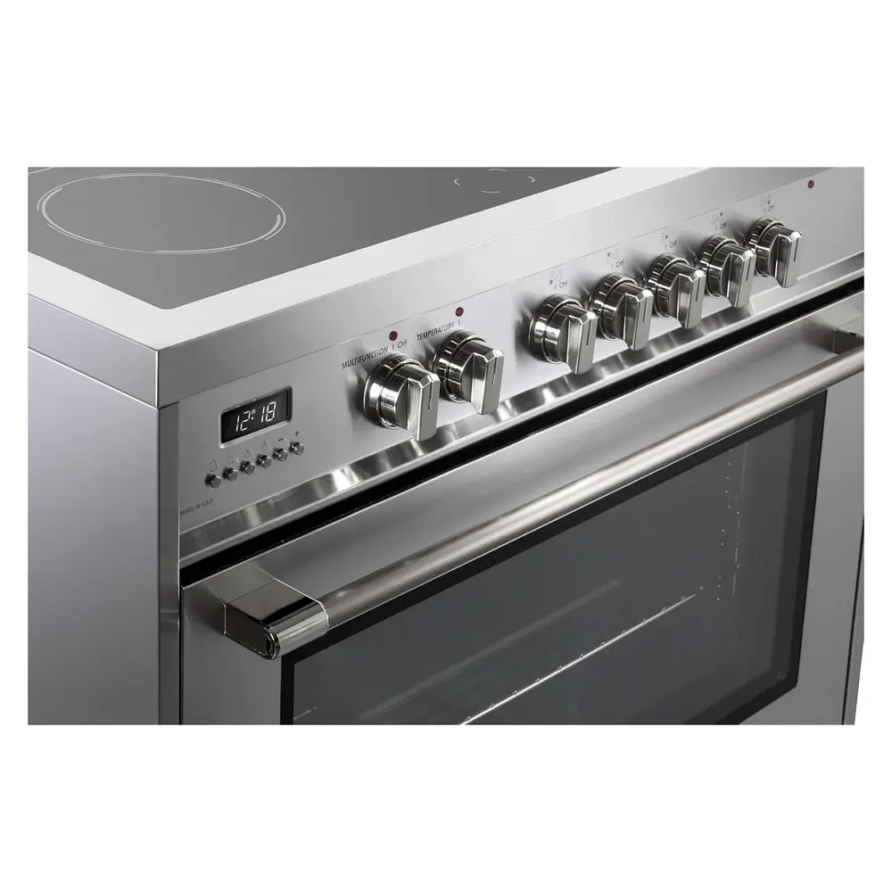 36 inch Prima Series Freestanding Electric Range with 5 Elements, 5 cu. ft. Oven Capacity, Digital Clock, Timer VPRFSEE365SS