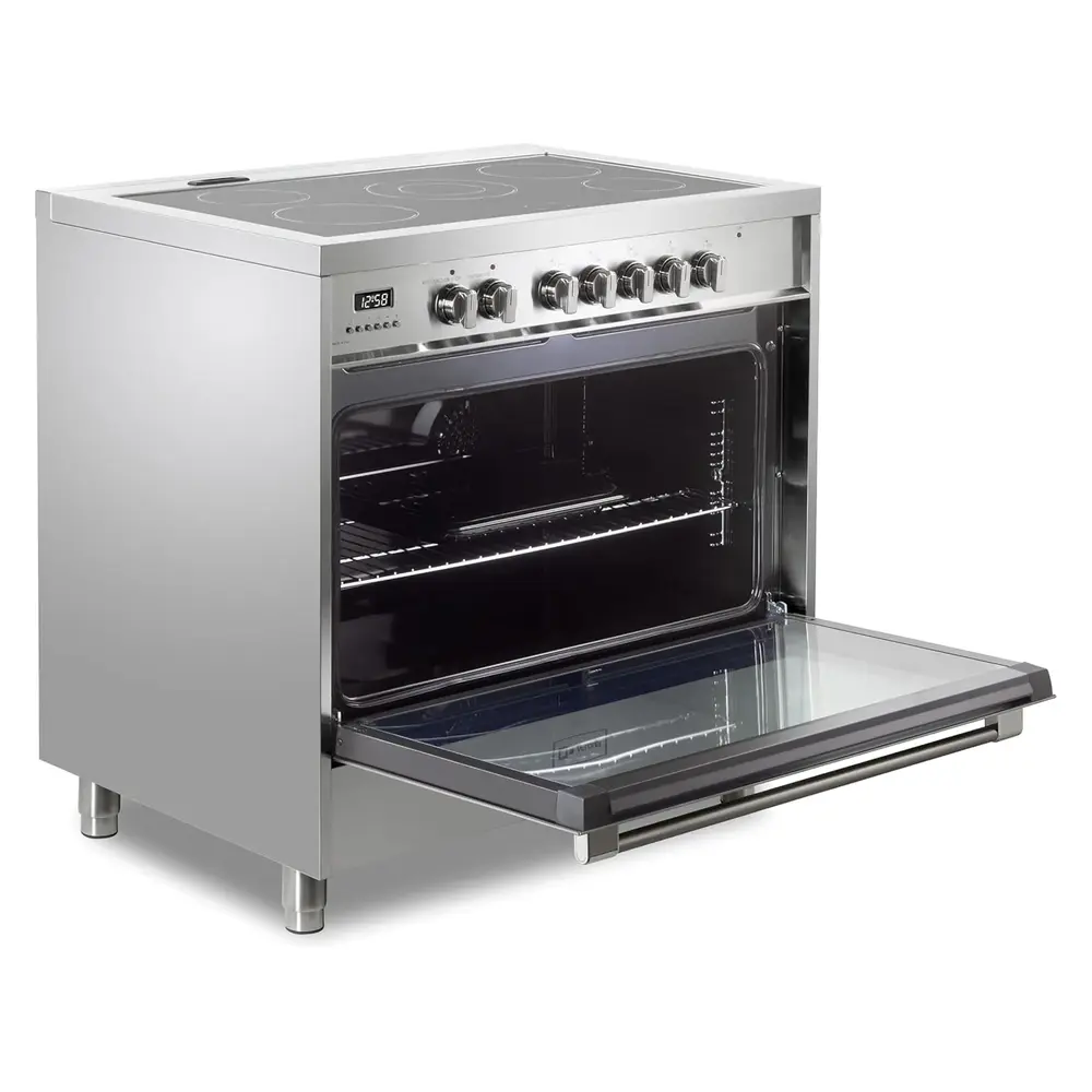 36 inch Prima Series Freestanding Electric Range with 5 Elements, 5 cu. ft. Oven Capacity, Digital Clock, Timer VPRFSEE365SS