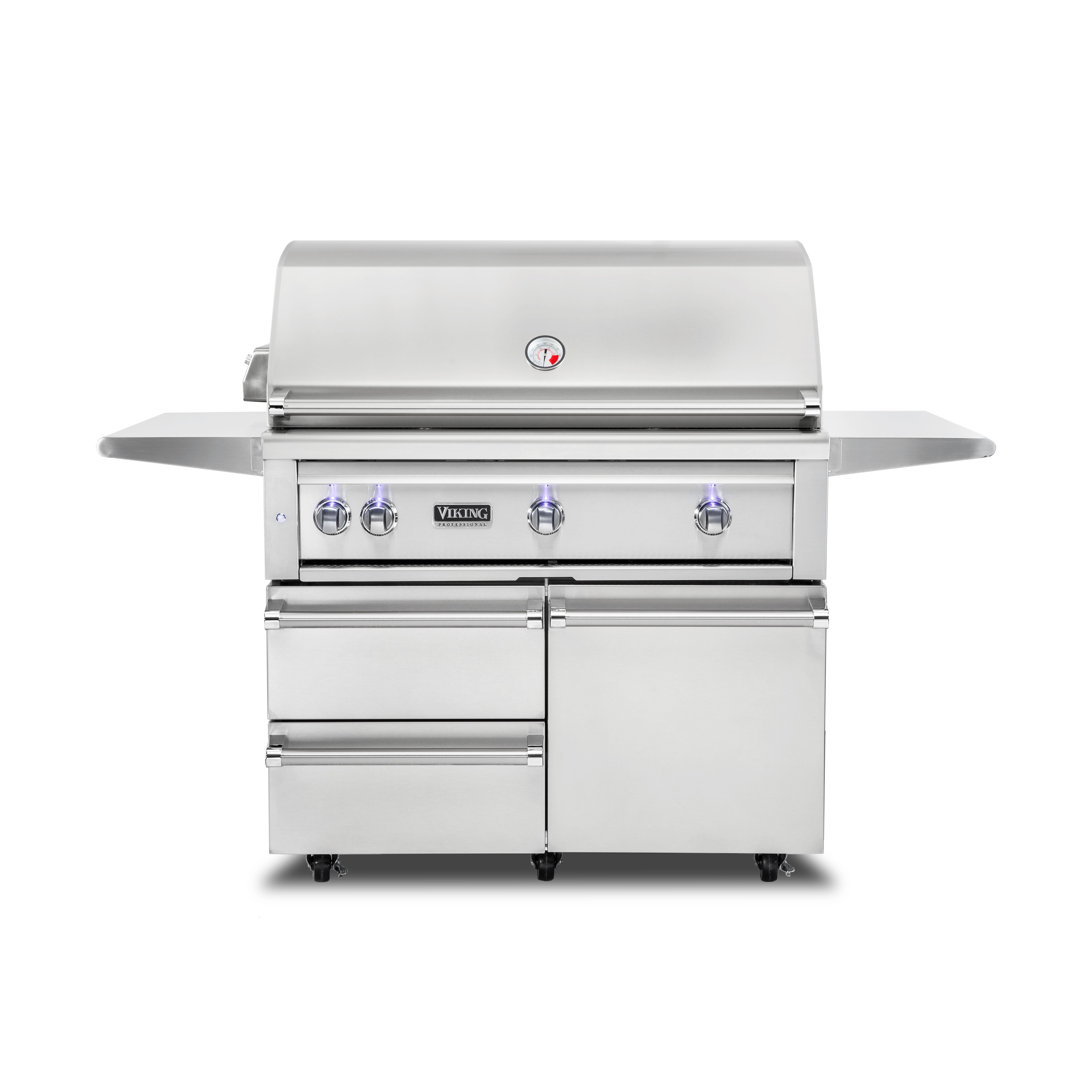 42"W. Freestanding Grill with ProSear Burner and Rotisserie VQGFS5421NSS