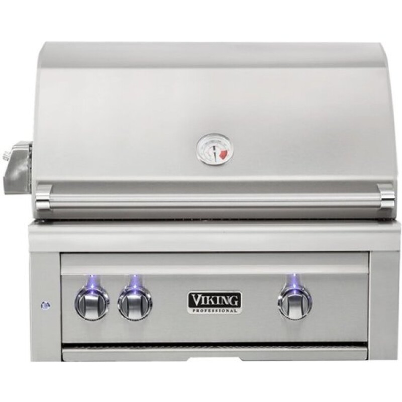 30"W. Built-in Grill w ProSear Burner and Rotisserie - VQGI5301 VQGI5301SS
