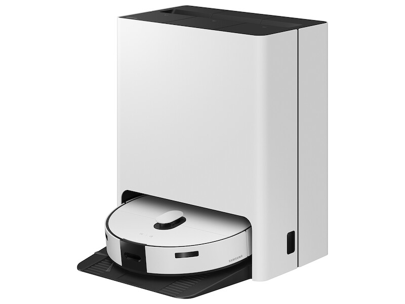 Samsung Bespoke Jet Bot Combo Robot Vacuum and Mop with All-in-One Clean Station with Auto Steam Satin Greige VR7MD96514G Picture 1