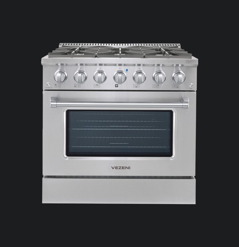 36" Vezeni Reminiscia Range (Rose Gold Knobs) VRN3607CG