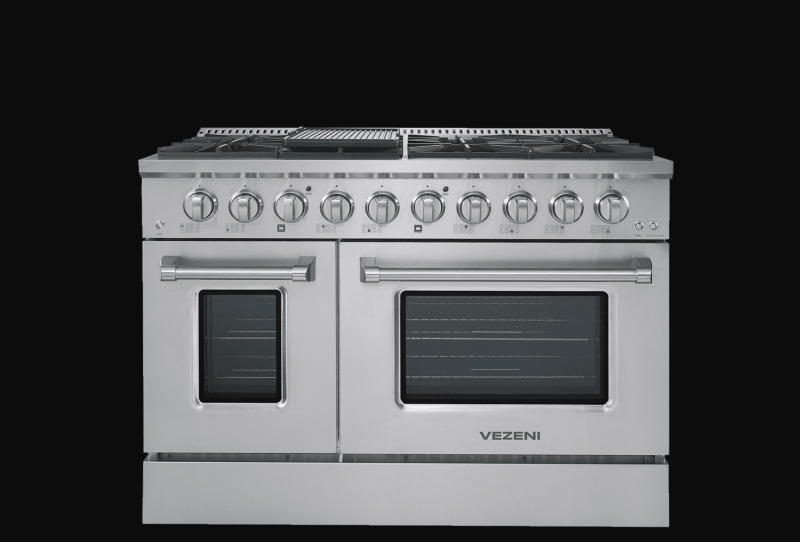 48" Vezeni Reminiscia Range (Rose Gold Knobs) VRN4808CG