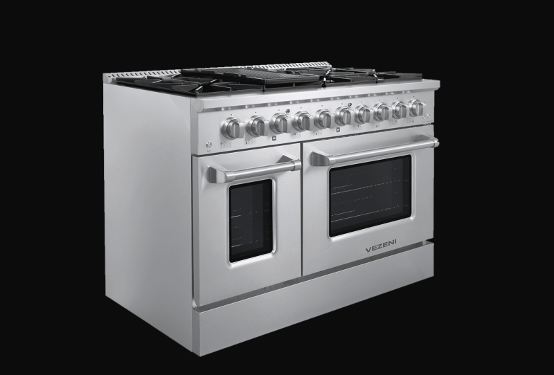 48" Vezeni Reminiscia Range (Rose Gold Knobs) VRN4808CG