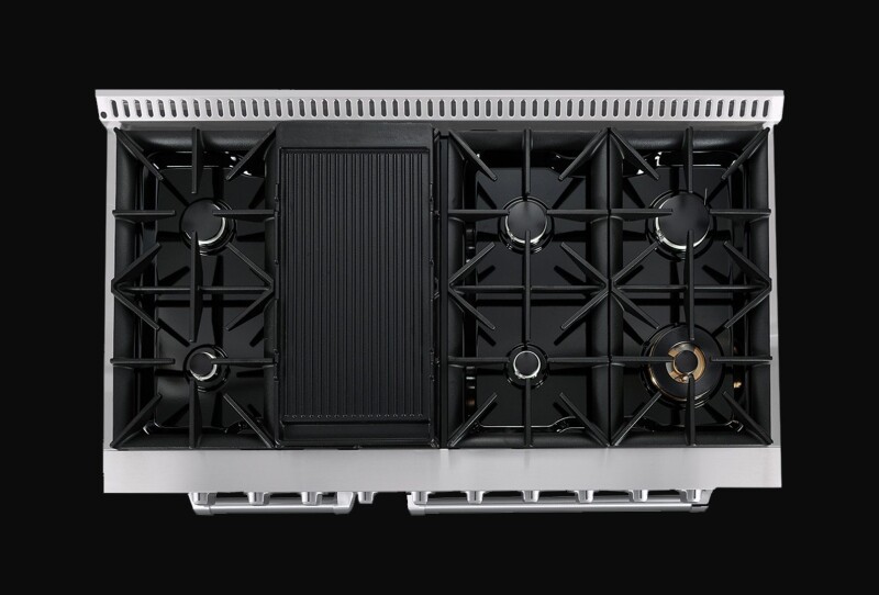 48" Vezeni Reminiscia Range (Rose Gold Knobs) VRN4808CG