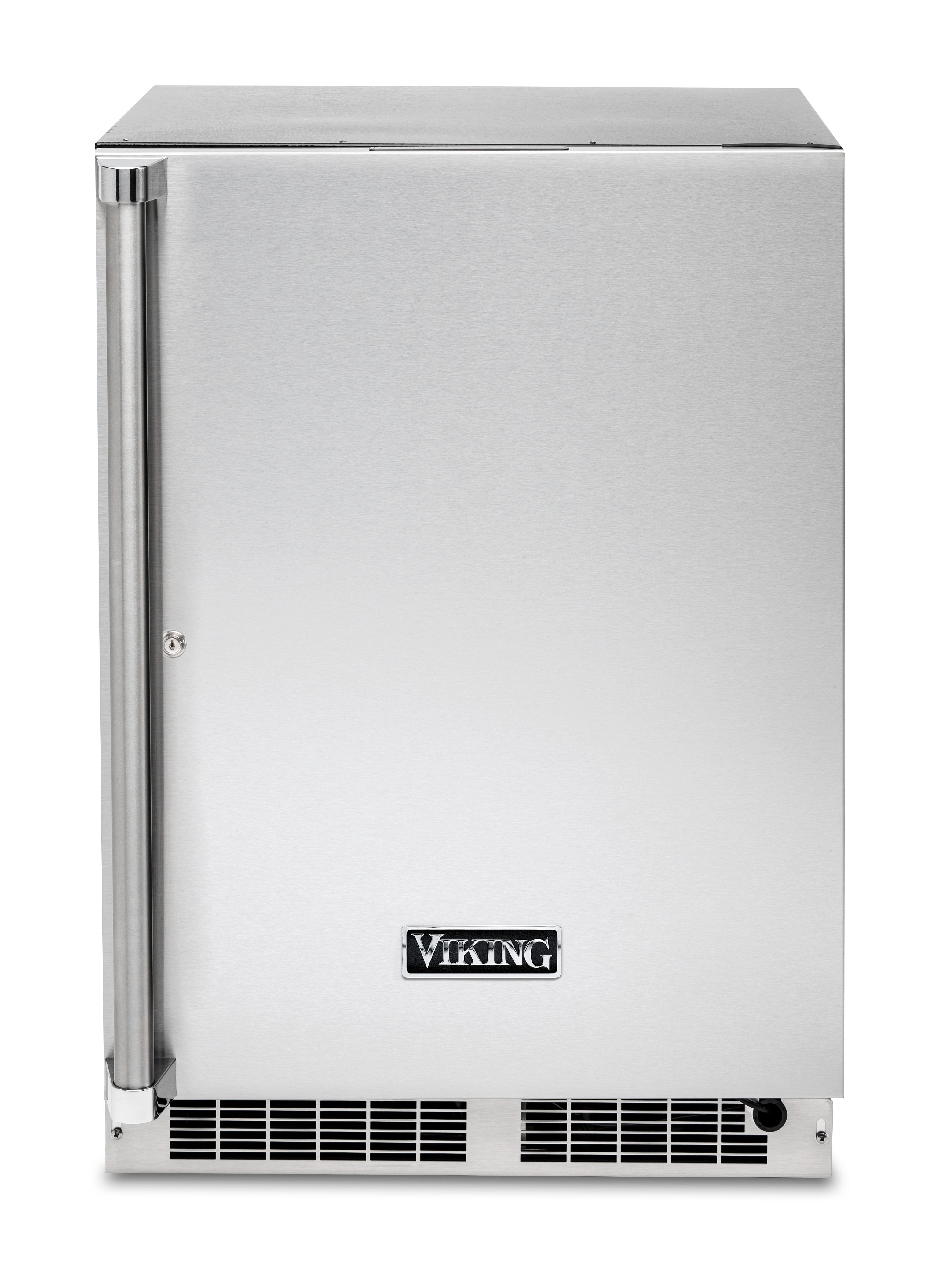 24"W. Outdoor Solid Door Undercounter/Freestanding Refrigerator VRUO5241DRSS