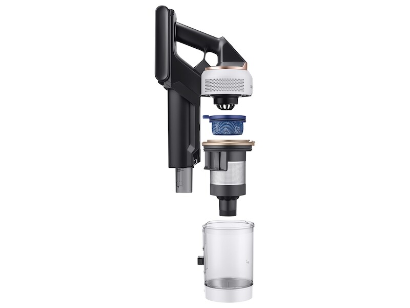 Bespoke Jet Cordless Stick Vacuum with All-in-One Clean Station in Misty White VS20A9580VWAA