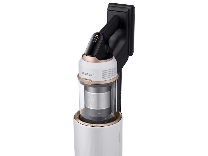 Bespoke Jet Cordless Stick Vacuum with All-in-One Clean Station in Misty White VS20A9580VWAA