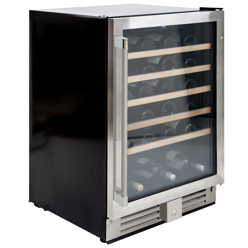 51-Bottle Single-Zone Wine Cooler (Stainless Steel) VT51SZ01SS