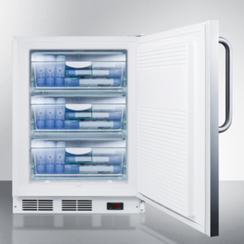 24" Wide Built-In All-Freezer, ADA Compliant VT65MBISSTBADA