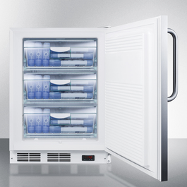 24" Wide Built-In All-Freezer, ADA Compliant view 7