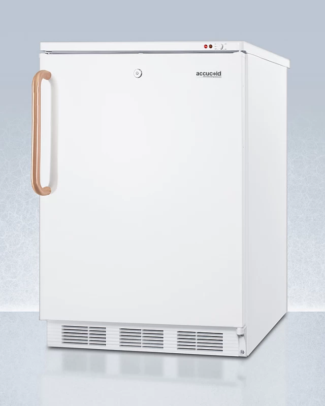 24" Wide All-Freezer with Antimicrobial Pure Copper Handle VT65MLTBC