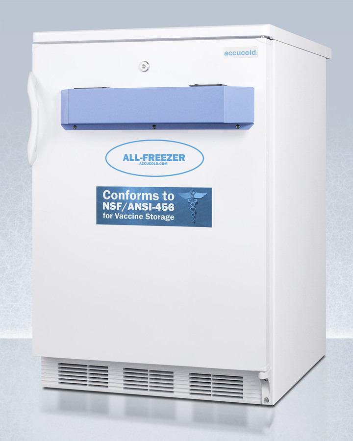 24" Wide Built-In All-Freezer, Certified to NSF/ANSI 456 Standard for Vaccine Storage view 3