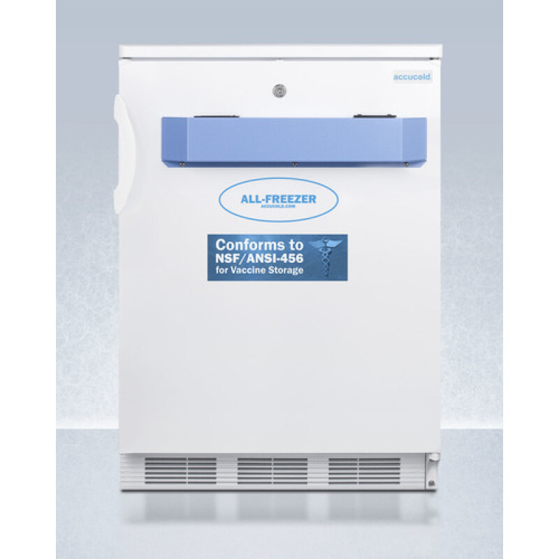 24" Wide Built-In All-Freezer, Certified to NSF/ANSI 456 Standard for Vaccine Storage VT65MLVAC456
