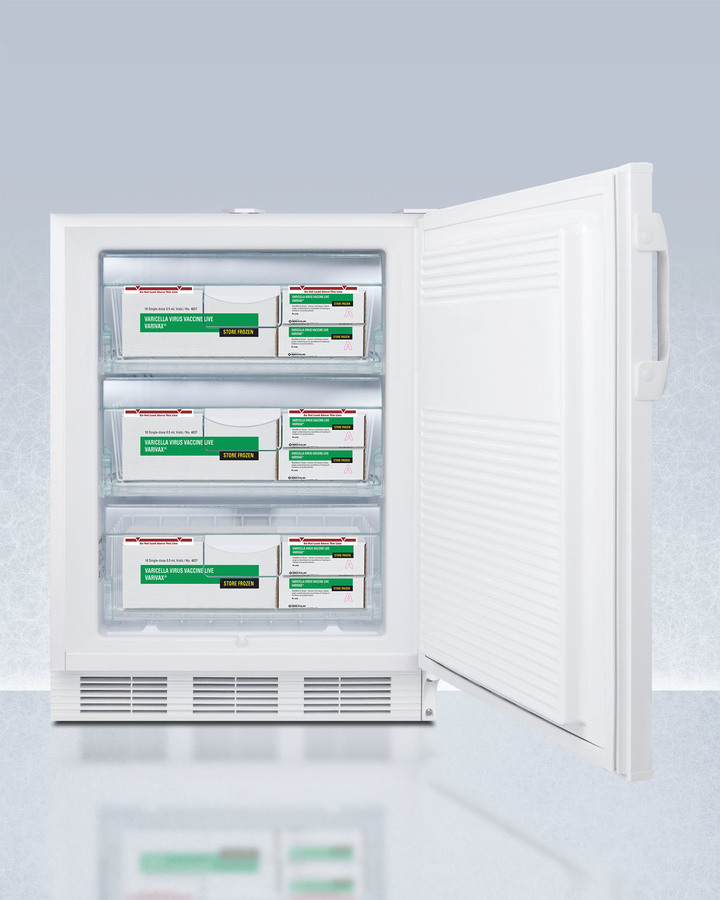24" Wide Built-In All-Freezer, Certified to NSF/ANSI 456 Standard for Vaccine Storage, ADA Compliant view 4