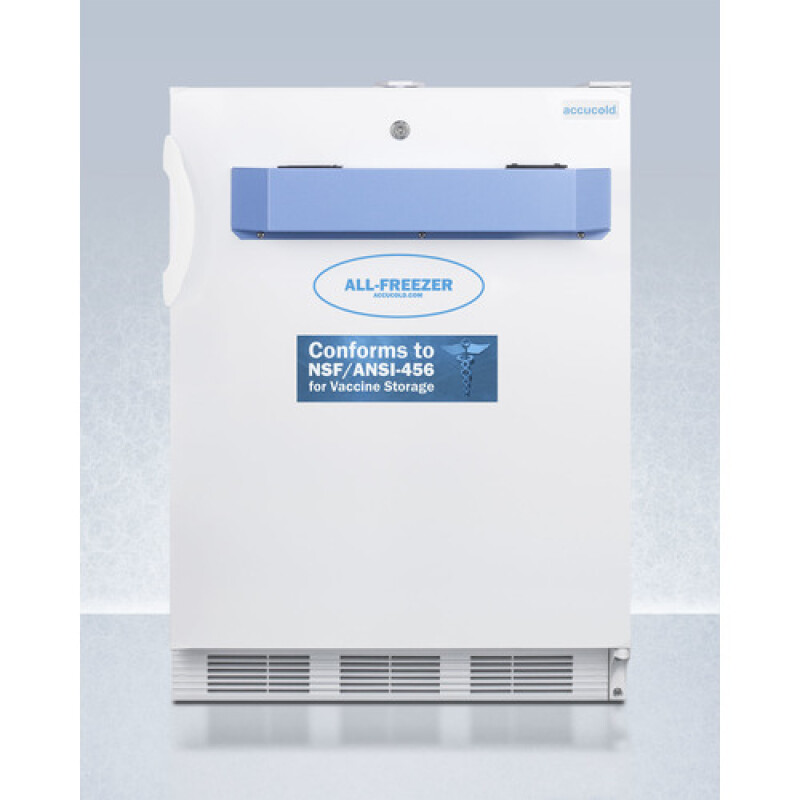 24" Wide Built-In All-Freezer, Certified to NSF/ANSI 456 Standard for Vaccine Storage, ADA Compliant VT65MLVAC456ADA