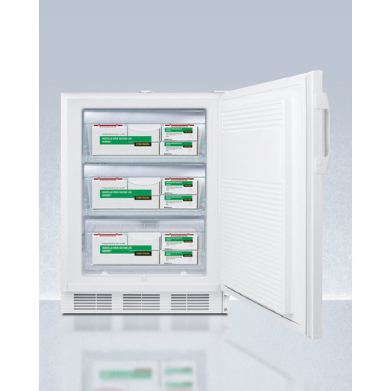 24" Wide Built-In All-Freezer, Certified to NSF/ANSI 456 Standard for Vaccine Storage, ADA Compliant VT65MLVAC456ADA