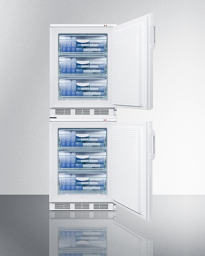 24" Wide Stacked All-Freezers VT65MSTACK