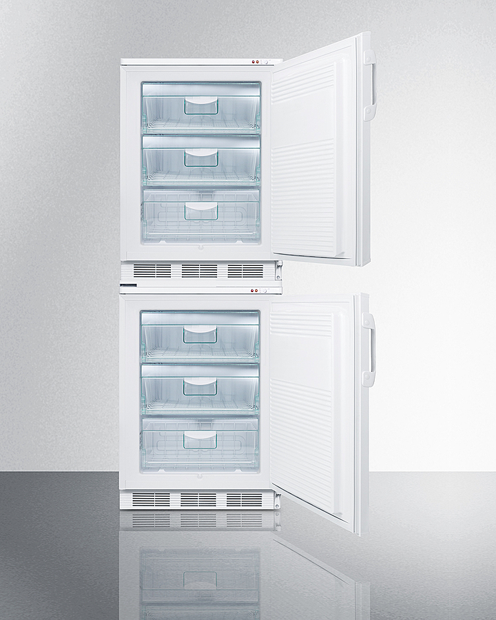 24" Wide Stacked All-Freezers VT65MSTACK