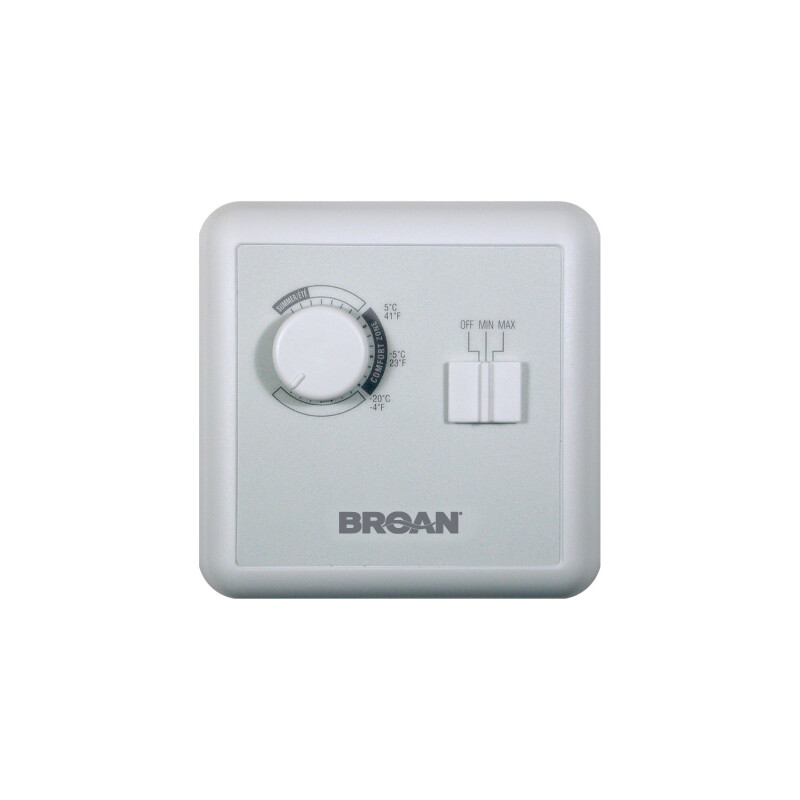 Air Supply Speed and Humidity wall control for ERV and HRV units VT6W