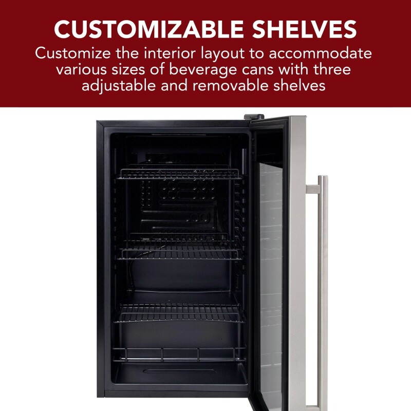 Beverage Center, 108 Can Capacity VTBC108L01SS