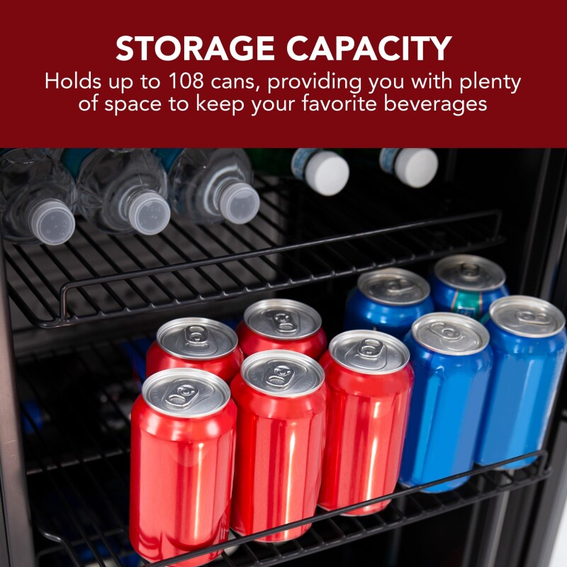 Beverage Center, 108 Can Capacity VTBC108L01SS