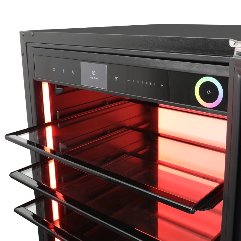 Vinoglow 151-Can Single-Zone Beverage Center VTBC117EVGSS