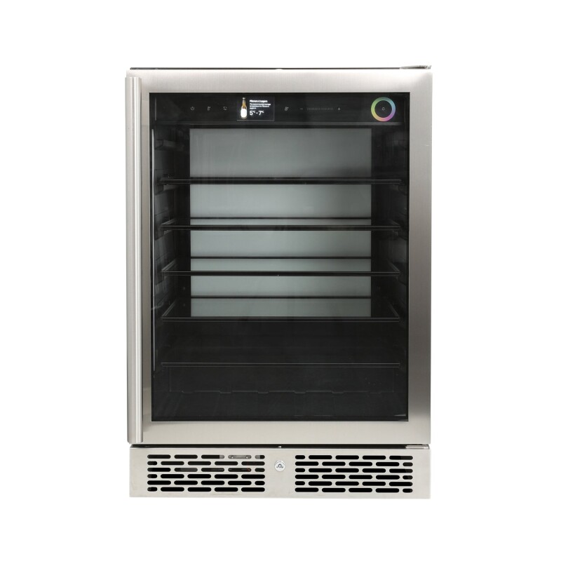 Vinoglow 151-Can Single-Zone Beverage Center VTBC117EVGSS