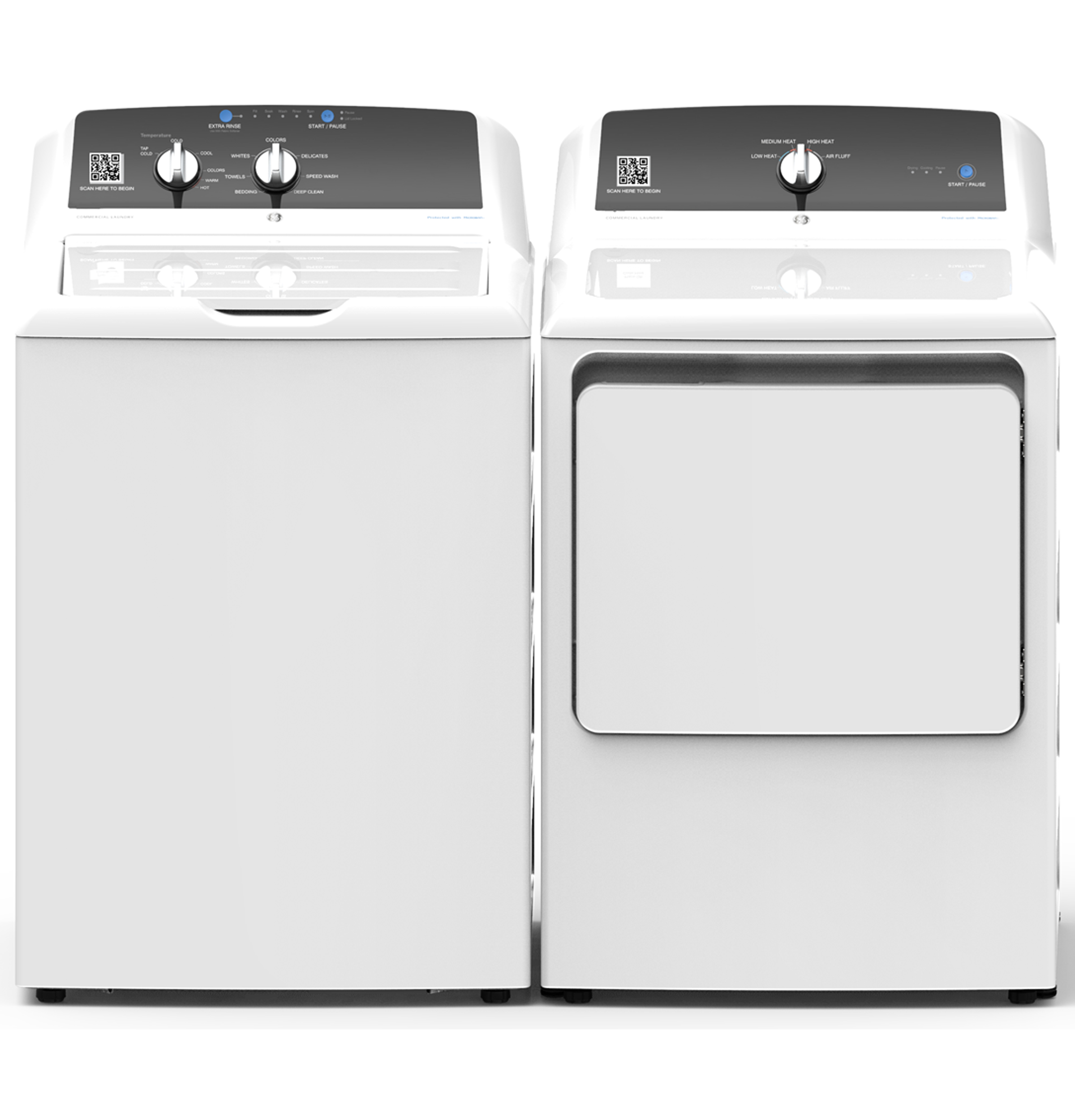 7.4 cu. ft. Capacity aluminized alloy drum Commercial Electric Dryer with Sensor Dry, Built-In App Payment System SITE WIFI REQUIRED view 4