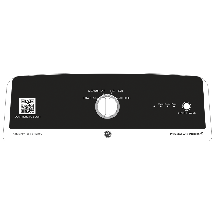 7.4 cu. ft. Capacity aluminized alloy drum Commercial Electric Dryer with Sensor Dry, Built-In App Payment System SITE WIFI REQUIRED view 12
