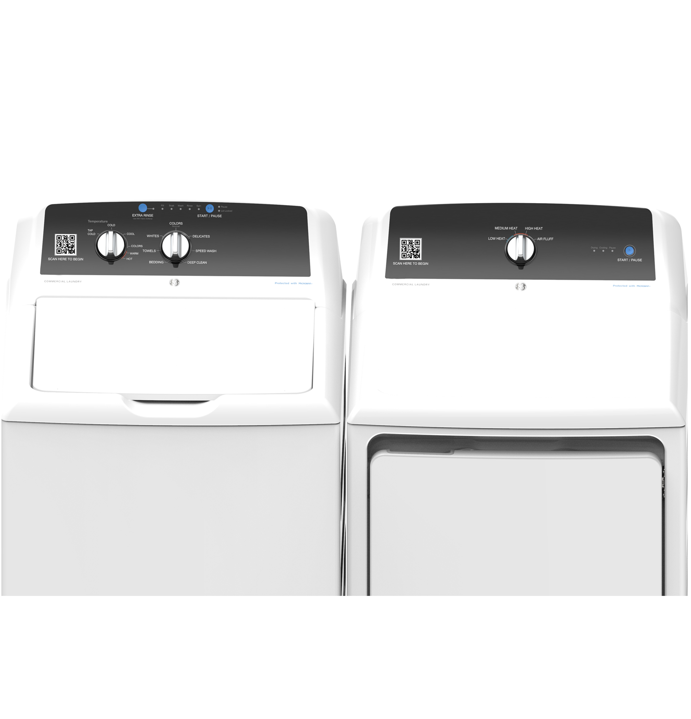 7.4 cu. ft. Capacity aluminized alloy drum Commercial Gas Dryer with Sensor Dry, Built-In App Payment System SITE WIFI REQUIRED view 5