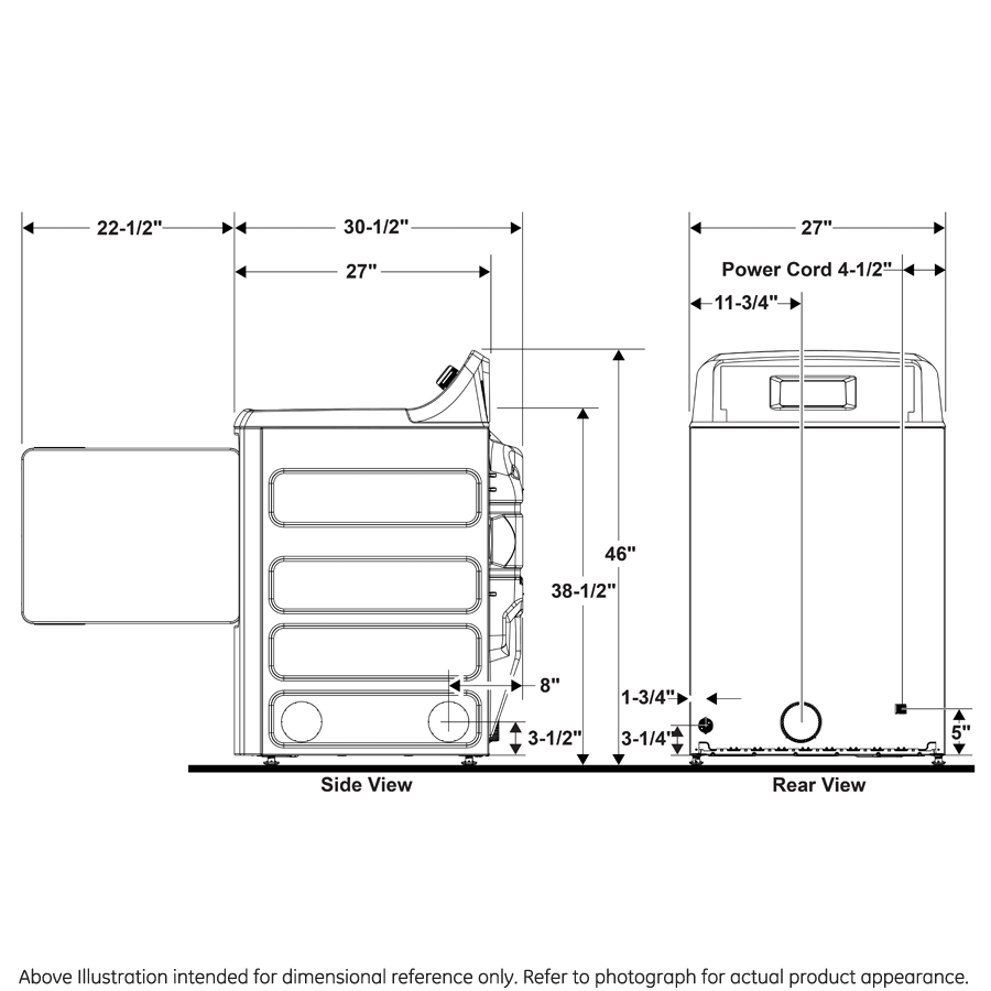 7.4 cu. ft. Capacity aluminized alloy drum Commercial Gas Dryer with Sensor Dry, Built-In App Payment System SITE WIFI REQUIRED view 11