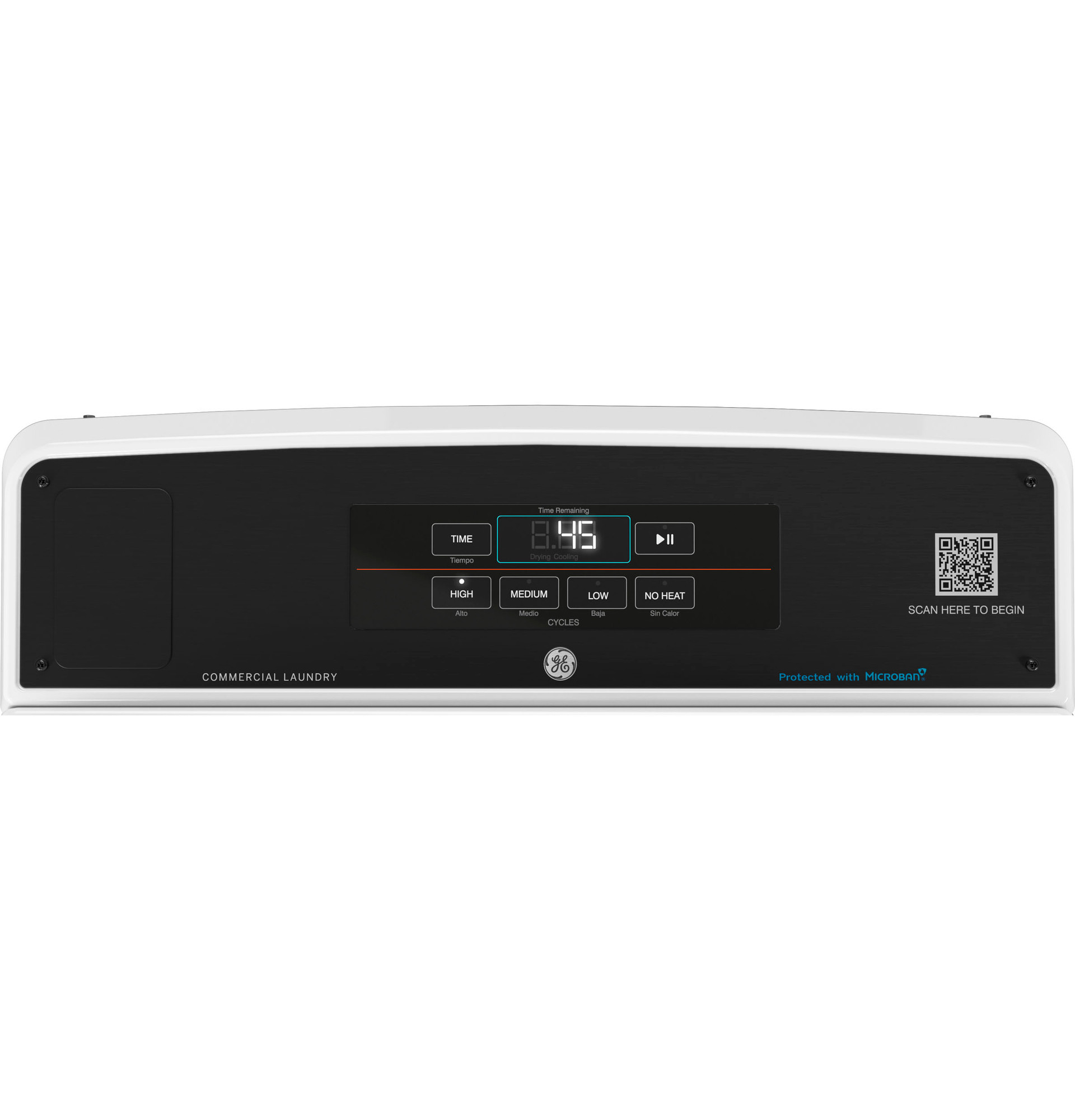 7.4 cu. ft. Capacity Electric Dryer with Built-In App Payment System SITE WIFI REQUIRED, 5-Year Warranty VTD56EASVWB