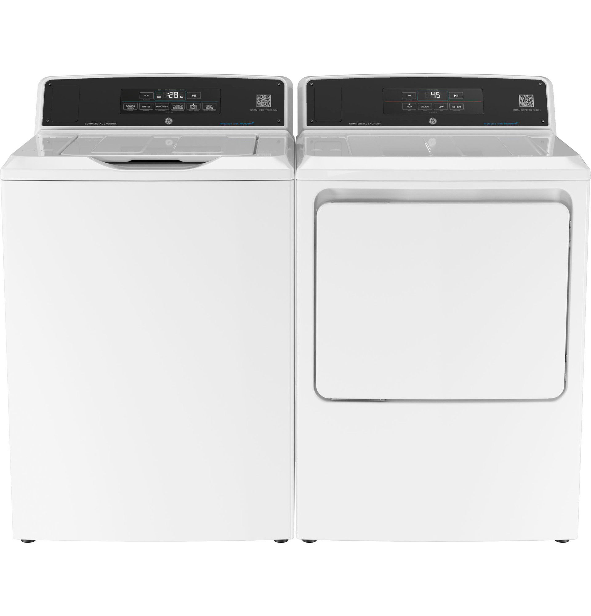 7.4 cu. ft. Capacity Electric Dryer with Built-In App Payment System SITE WIFI REQUIRED, 5-Year Warranty VTD56EASVWB