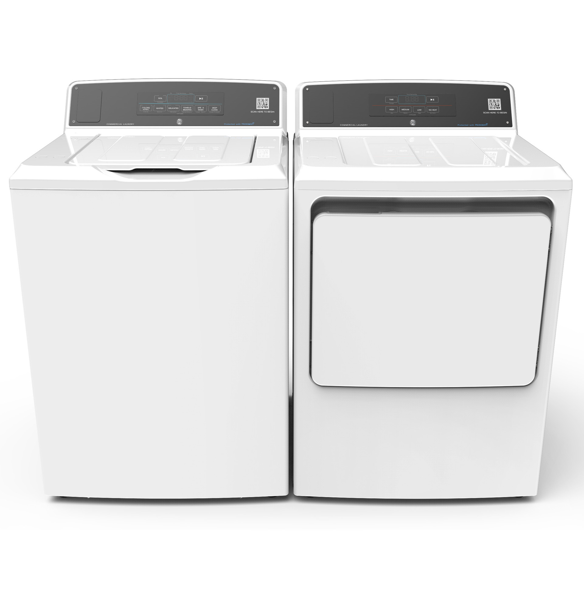 7.4 cu. ft. Capacity Electric Dryer with Built-In App Payment System SITE WIFI REQUIRED, 5-Year Warranty VTD56EASVWB