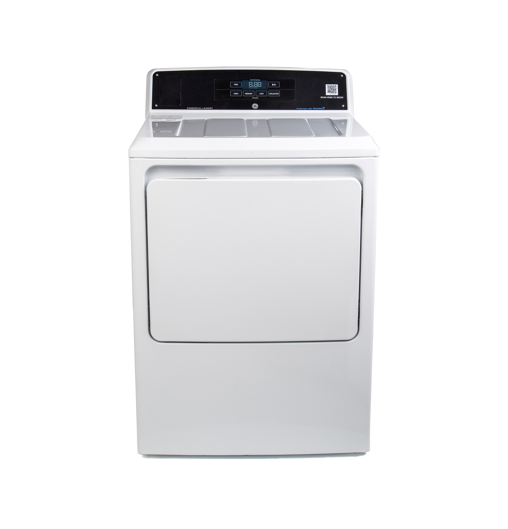 7.4 cu. ft. Capacity Electric Dryer with Built-In App Payment System SITE WIFI REQUIRED, 5-Year Warranty VTD56EASVWB