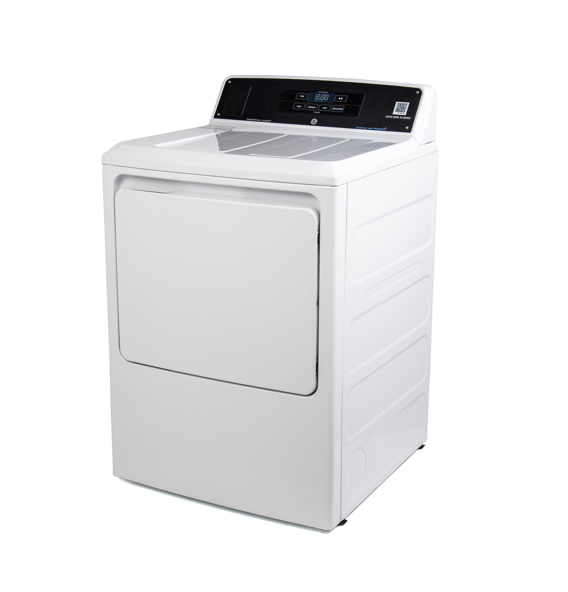 7.4 cu. ft. Capacity Electric Dryer with Built-In App Payment System SITE WIFI REQUIRED, 5-Year Warranty VTD56EASVWB