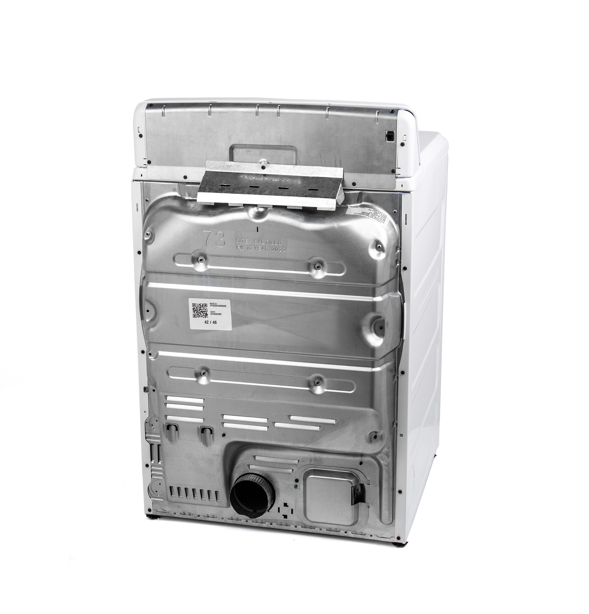 7.4 cu. ft. Capacity Electric Dryer with Built-In App Payment System SITE WIFI REQUIRED, 5-Year Warranty VTD56EASVWB