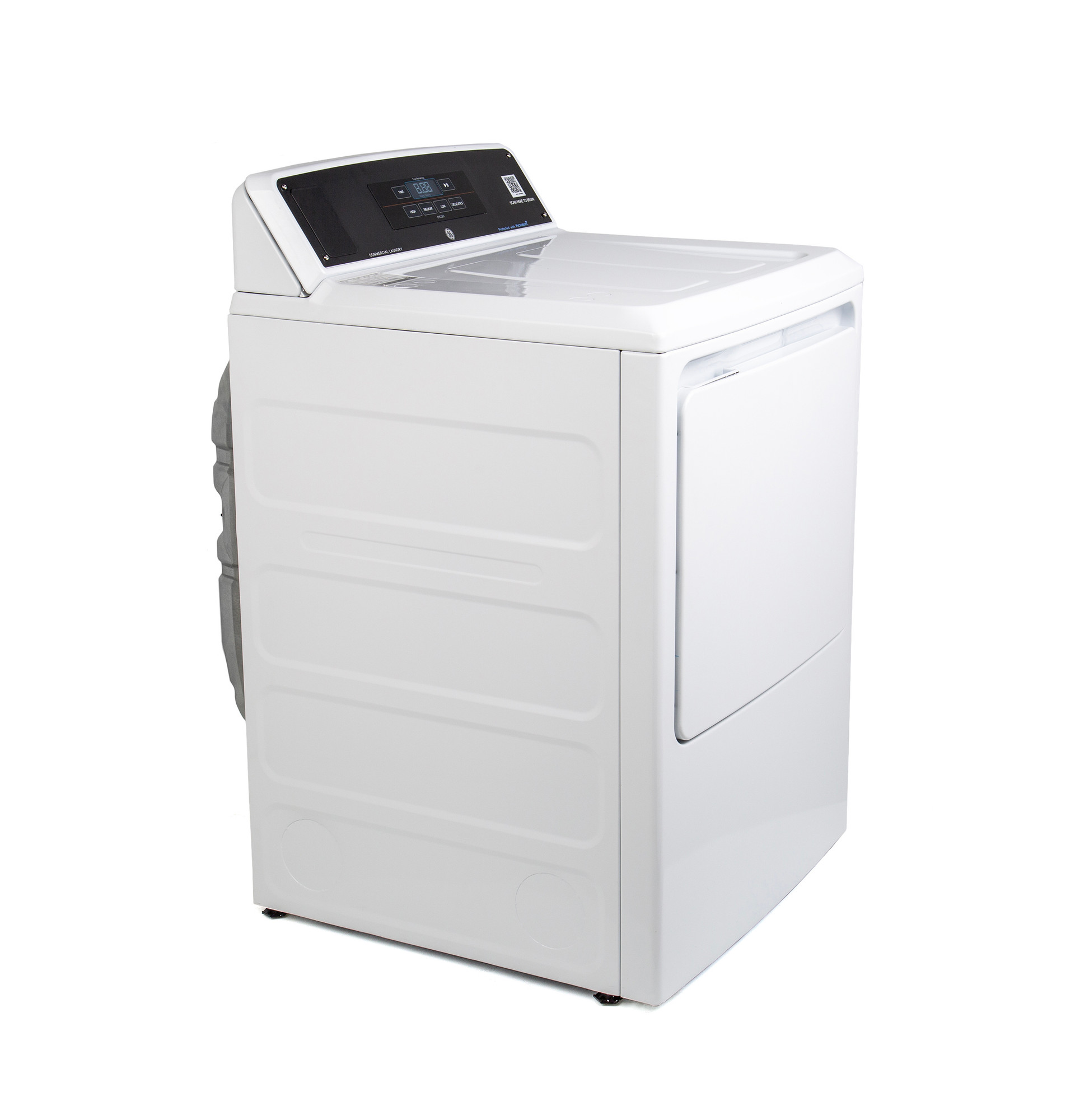 7.4 cu. ft. Capacity Electric Dryer with Built-In App Payment System SITE WIFI REQUIRED, 5-Year Warranty VTD56EASVWB
