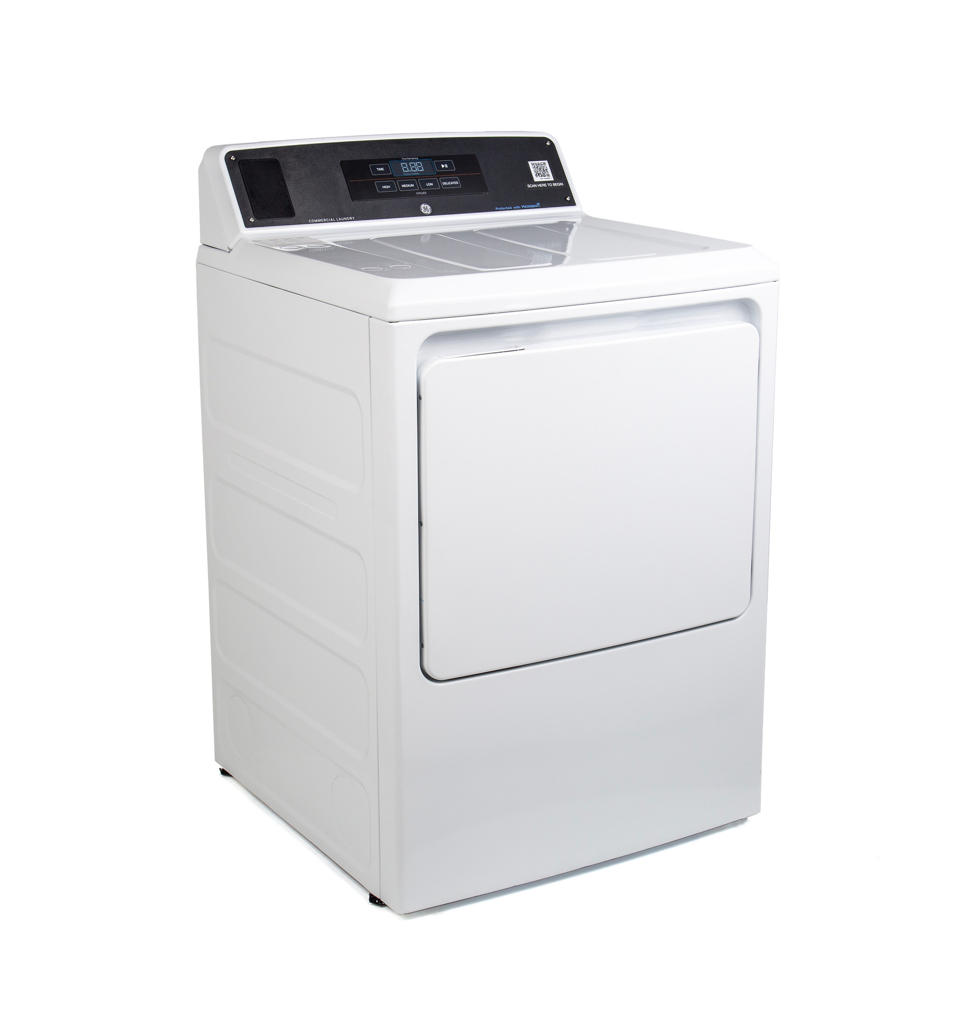 7.4 cu. ft. Capacity Electric Dryer with Built-In App Payment System SITE WIFI REQUIRED, 5-Year Warranty VTD56EASVWB